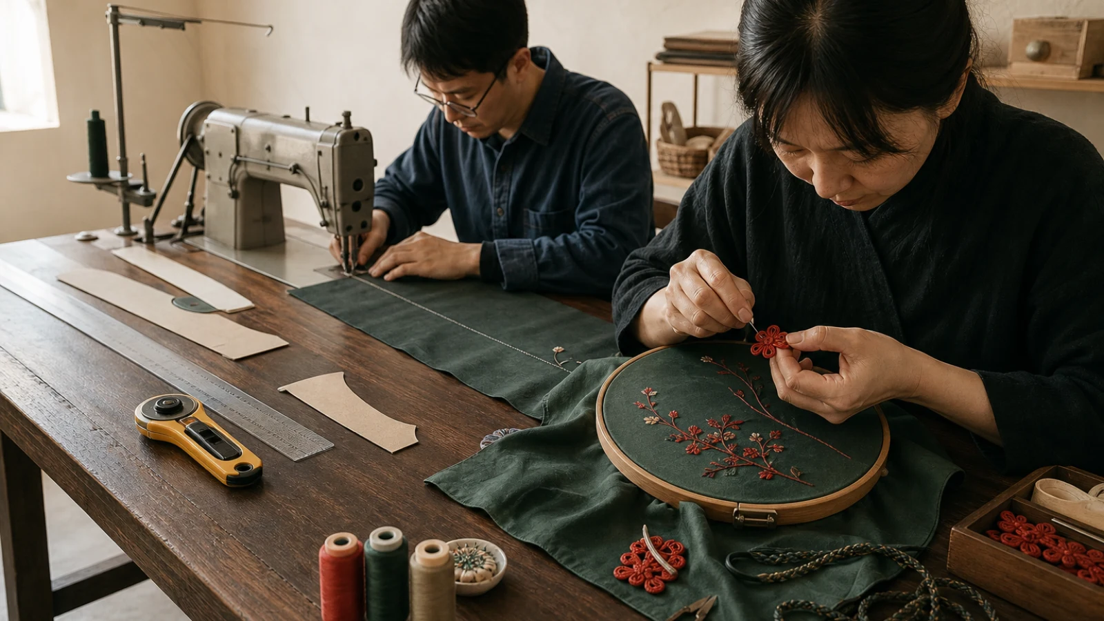 Handmade + Green Mechanical Production at Amayun