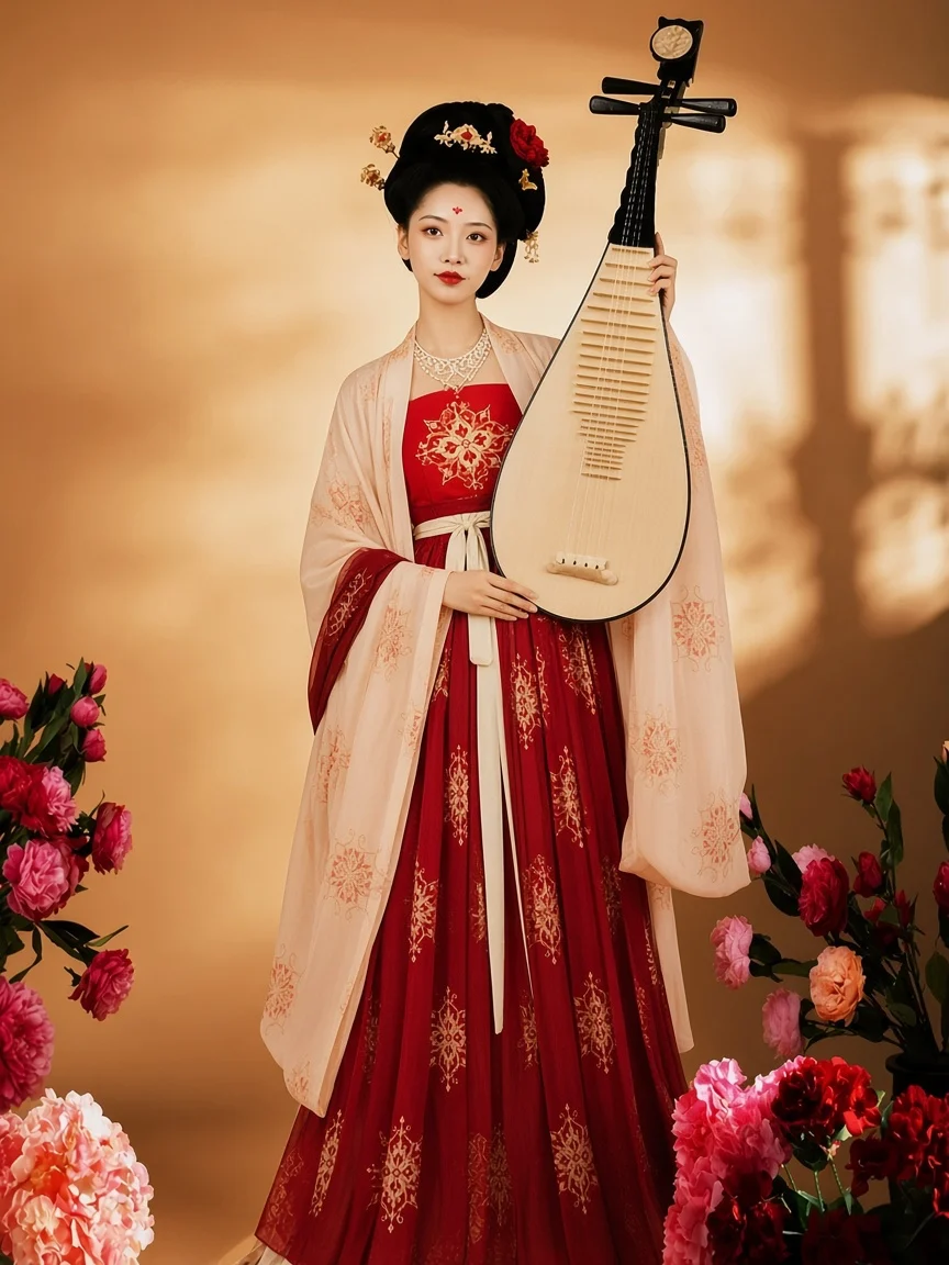 [Tang Feng Ci Xiu Hezi] · suasana taman pipa